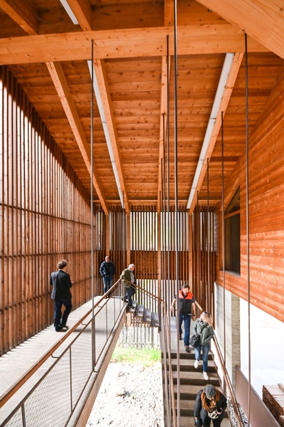 Bürogebäude Holzbau Lusser – Architekt Peter Jungmann