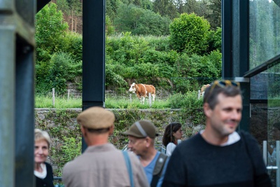 Günther Domenig: DIMENSIONAL Eröffnung in der Heft/Hüttenberg