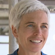 Die Künstlerin Katharina Cibulka