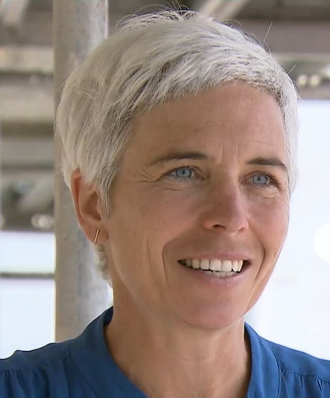 Die Künstlerin Katharina Cibulka