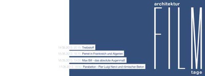 Architekturfilmtage 2013