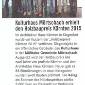 Die Brücke_2015.12.01_Kulturhaus Mörtschach Die Brücke_2015.12.01_Kulturhaus Mörtschach