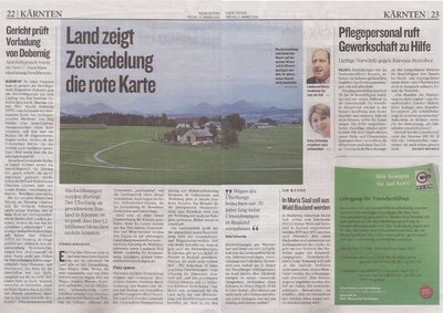 Kleine-Zeitung_17.01.2014_Zu viel Platz für zu wenige KärntnerKleine-Zeitung_17.01.2014_Zu viel Platz für zu wenige Kärntner