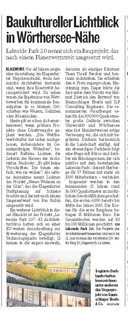 Kleine Zeitung_18.06.2013