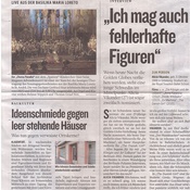 Kleine Zeitung_2016.01.10_Ideenschmiede gegen leer stehende Häuser