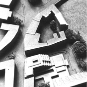 Projekt Geschäfts-, Büro- und Apartmenthaus in Villach, Planung Karl Hack 1971-72