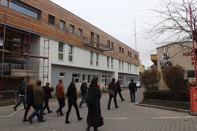 Exkursion Holzbaupreis Kärnten 2013 – Berufsfeuerwehr Klagenfurt
Planung: ARGE Martin Weiss & Oitzinger