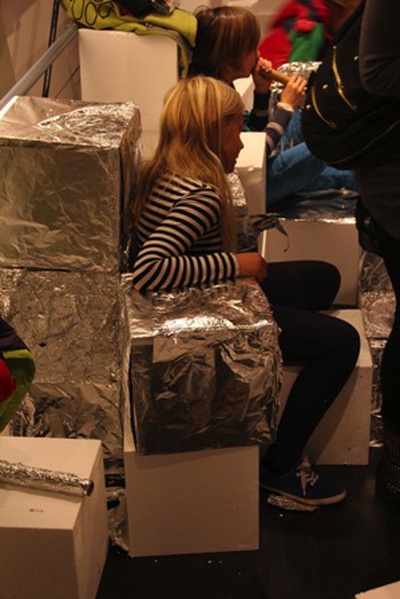 Kinderworkshop: Architektur reflektiert